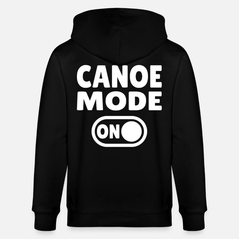 Mode canoë activé - Veste à capuche bio CULTIVATOR Stanley/Stella Unisexe - noir