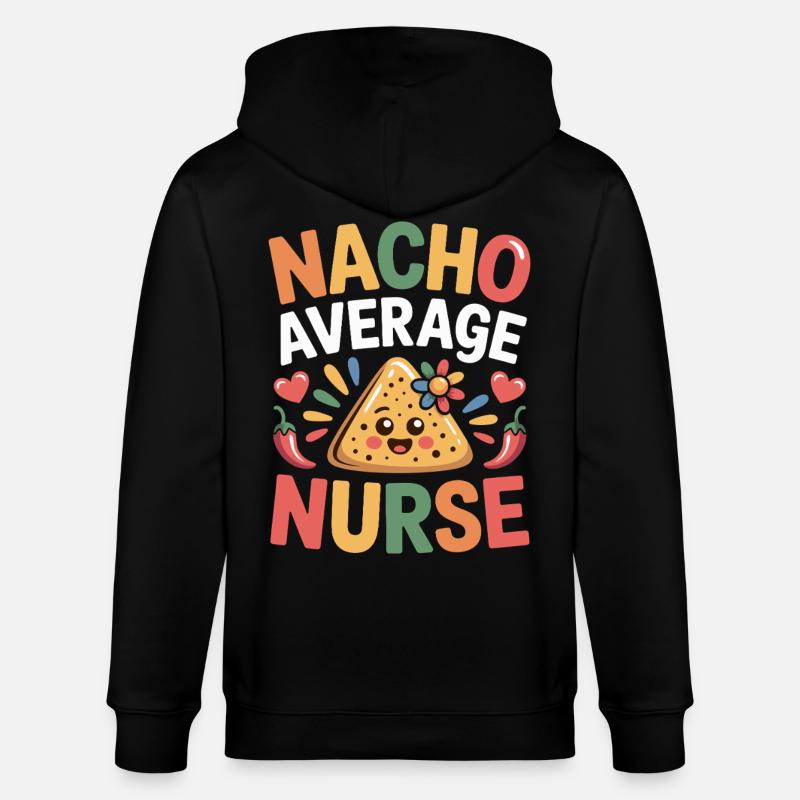 Krankenschwester Tortilla Mexiko - Stanley/Stella Unisex Bio-Kapuzenjacke CULTIVATOR - Schwarz