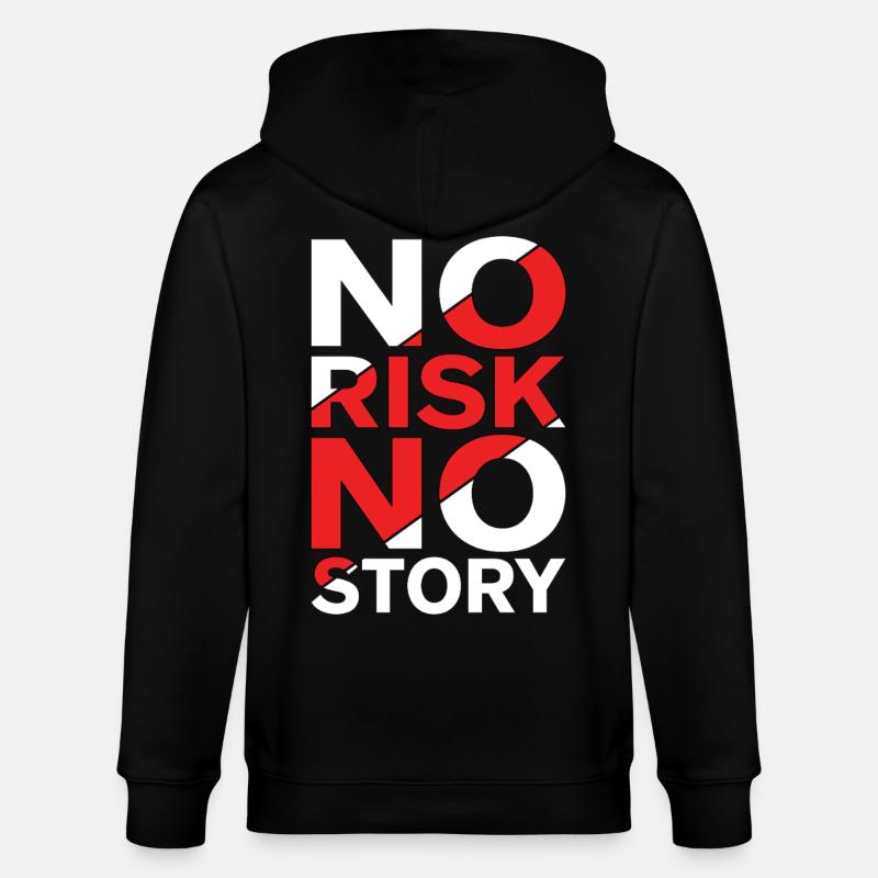 Pas de risque, pas d’histoire - Veste à capuche bio CULTIVATOR Stanley/Stella Unisexe - noir