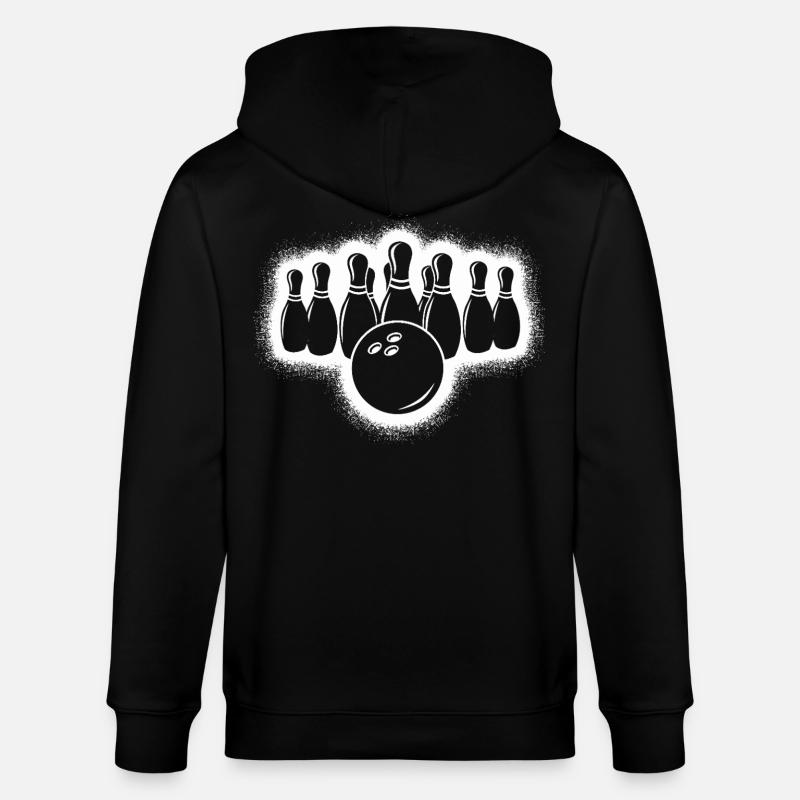 Bowler Garçons Garçons Garçons - Veste à capuche bio CULTIVATOR Stanley/Stella Unisexe - noir