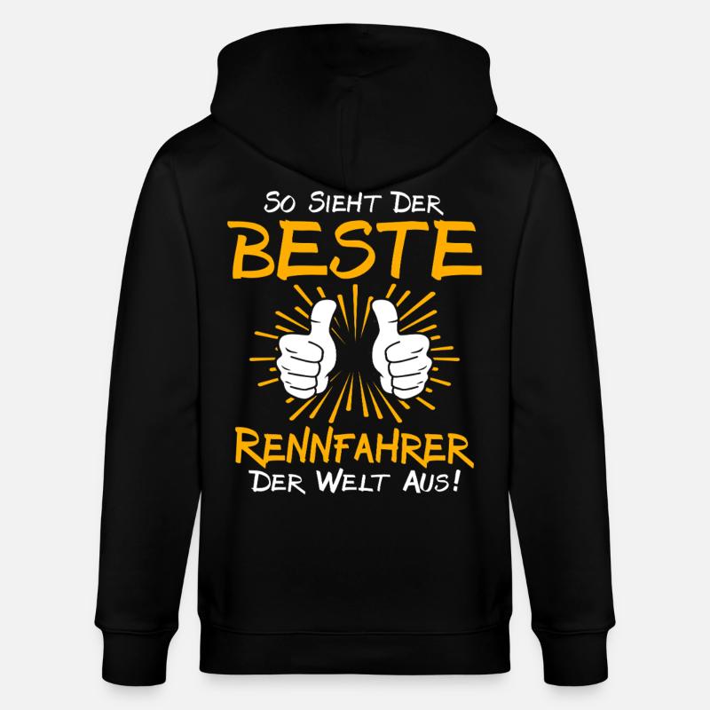 Idée de cadeau pour coureur - Veste à capuche bio CULTIVATOR Stanley/Stella Unisexe - noir