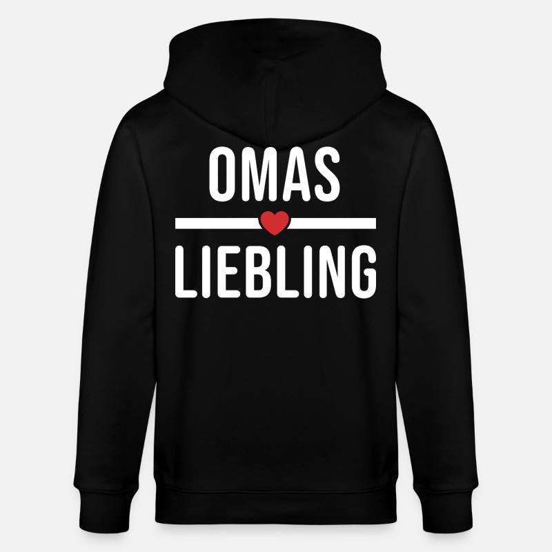 Le préféré de grand-mère - Veste à capuche bio CULTIVATOR Stanley/Stella Unisexe - noir