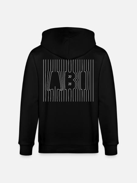 Lifelines | Abi 2026 - Abitur - Gift - Stanley/Stella CULTIVATOR Unisex Organic Hooded Jacket - black
