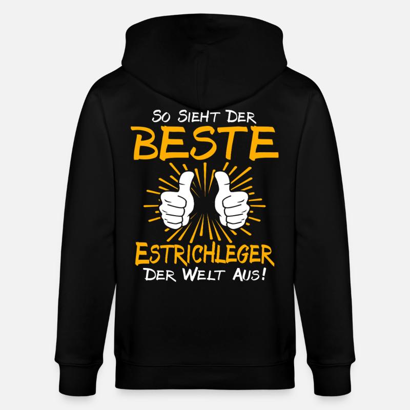 Idée cadeau pour la couche de table - Veste à capuche bio CULTIVATOR Stanley/Stella Unisexe - noir