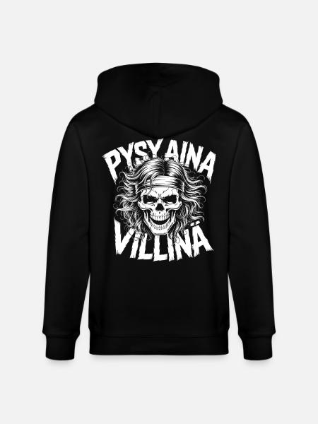 Wild Skull Design - Stanley/Stella CULTIVATOR Unisex Organic Hooded Jacket - black