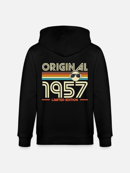 Original 1957 édition limitée - Veste à capuche bio CULTIVATOR Stanley/Stella Unisexe - noir