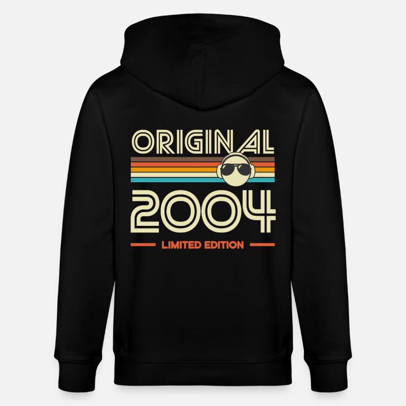 Original 2004 Edition Limitée - Veste à capuche bio CULTIVATOR Stanley/Stella Unisexe - noir