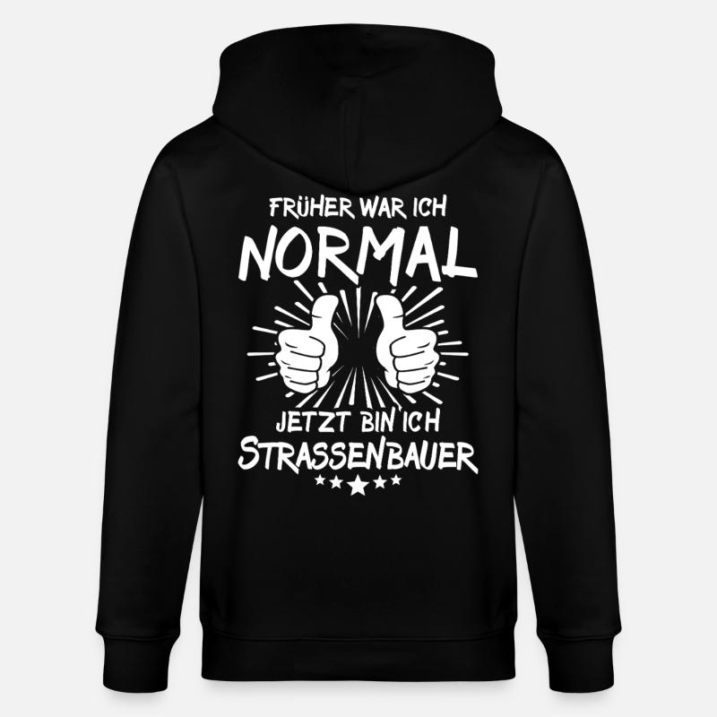 Constructeurs de routes - Veste à capuche bio CULTIVATOR Stanley/Stella Unisexe - noir