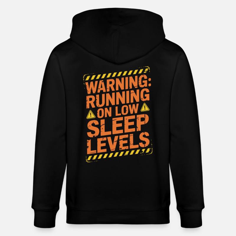 Pharmacist Student Warning Running Pharmaceutical - Stanley/Stella Unisex Bio-Kapuzenjacke CULTIVATOR  - Schwarz
