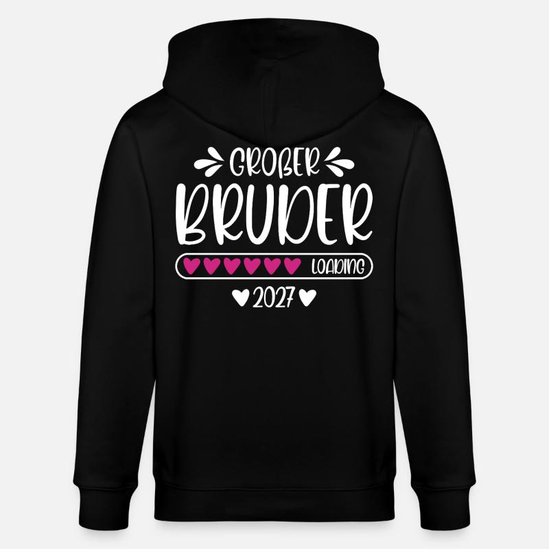 Großer Bruder 2027 loading - Stanley/Stella Unisex Bio-Kapuzenjacke CULTIVATOR - Schwarz