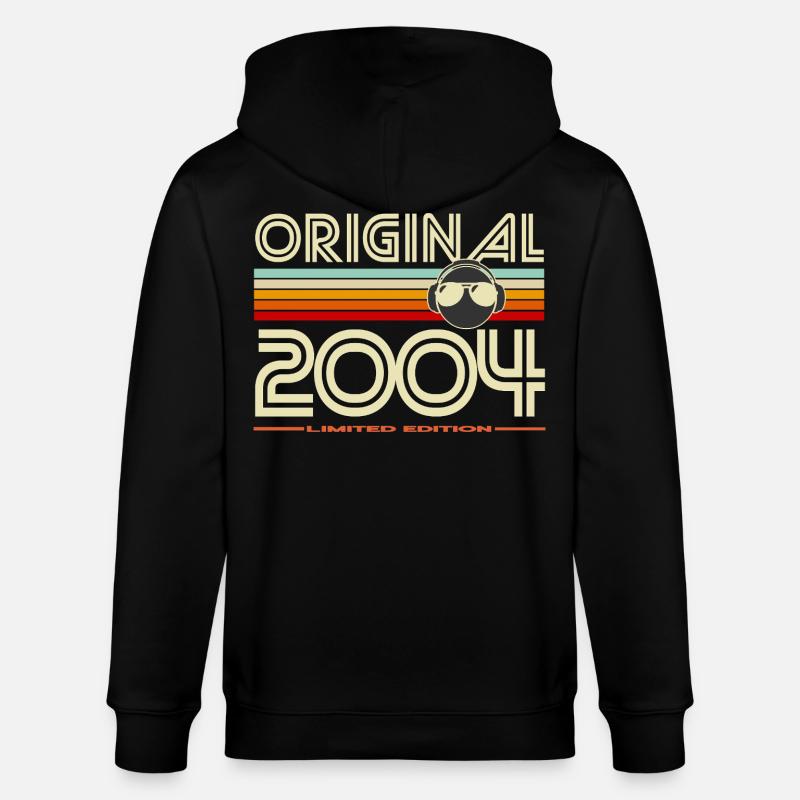 Original 2004 édition limitée - Veste à capuche bio CULTIVATOR Stanley/Stella Unisexe - noir