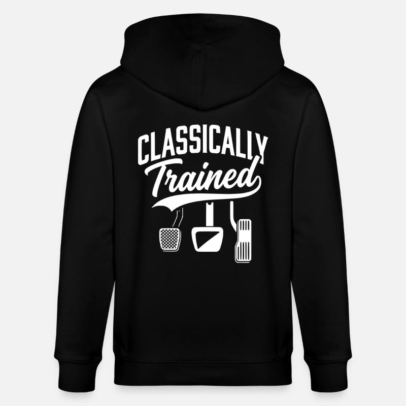 Classically Trained with Dimmer Manual Car  - Stanley/Stella Unisex Bio-Kapuzenjacke CULTIVATOR  - Schwarz