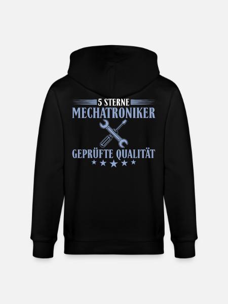 5 Sterne Mechatroniker – Profi Autoschrauber - Stanley/Stella Unisex Bio-Kapuzenjacke CULTIVATOR - Schwarz