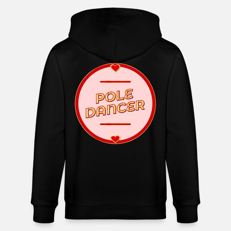Pole Dance - Danse - Veste à capuche bio CULTIVATOR Stanley/Stella Unisexe - noir