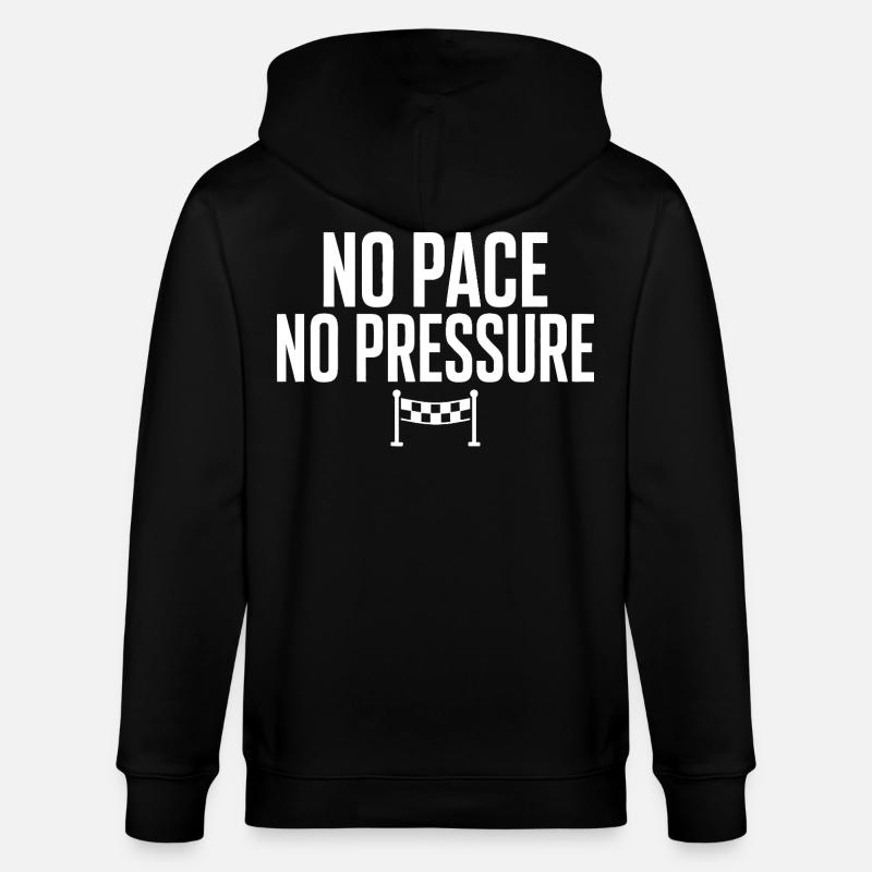 Pas de rythme, pas de pression - Veste à capuche bio CULTIVATOR Stanley/Stella Unisexe - noir