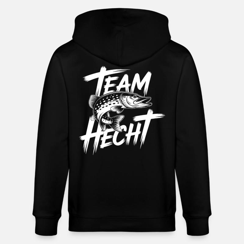 Équipe Hecht - Veste à capuche bio CULTIVATOR Stanley/Stella Unisexe - noir