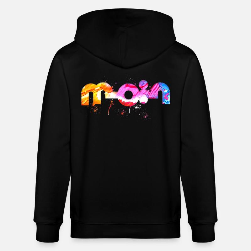 Moin - Stanley/Stella Unisex Bio-Kapuzenjacke CULTIVATOR  - Schwarz