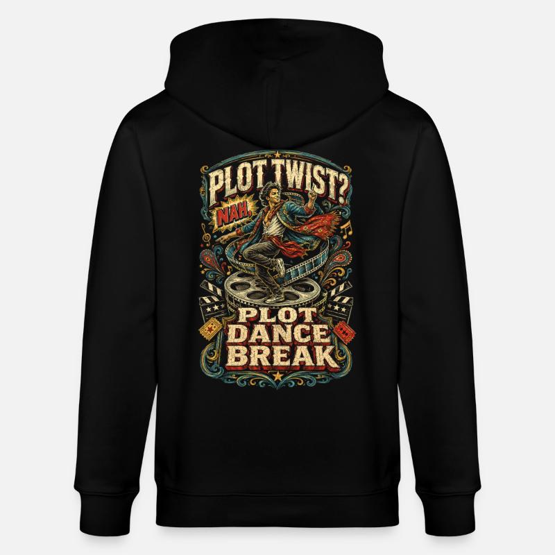 Bollywood Plot Dance Break - Stanley/Stella Unisex Bio-Kapuzenjacke CULTIVATOR  - Schwarz