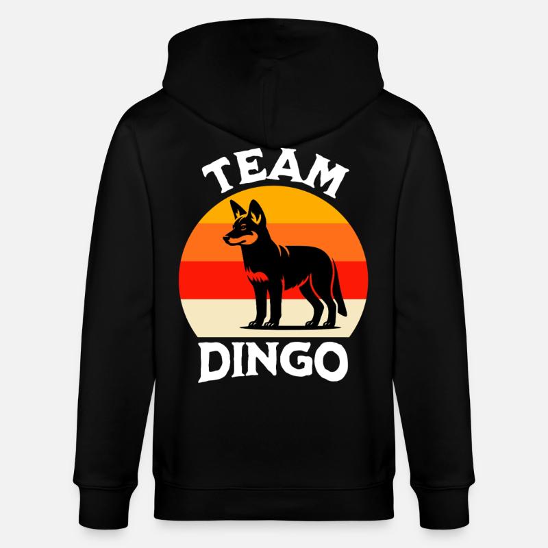 Équipe Australian Wild Dog - Veste à capuche bio CULTIVATOR Stanley/Stella Unisexe - noir