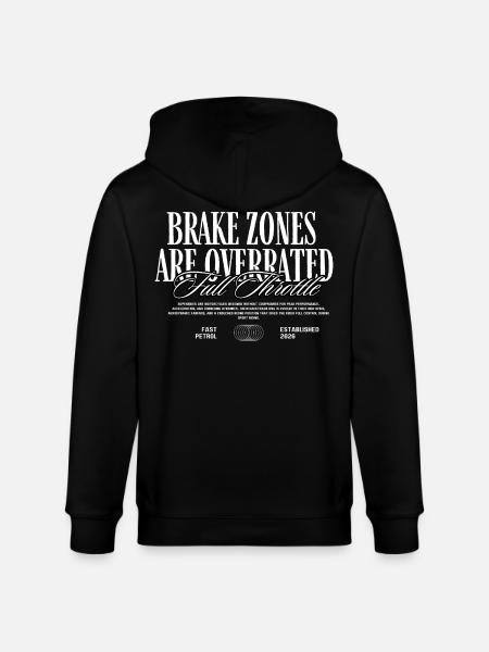 Racetrack Tshirt - Stanley/Stella CULTIVATOR  Unisex Organic Hooded Jacket - black