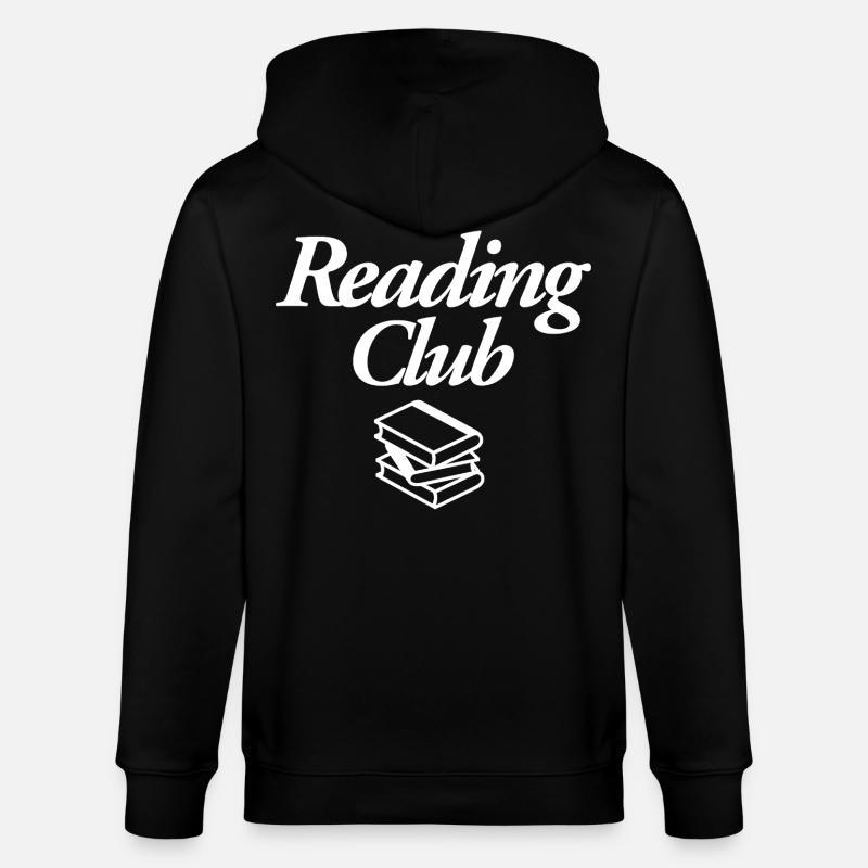 Club de lecture - Veste à capuche bio CULTIVATOR Stanley/Stella Unisexe - noir