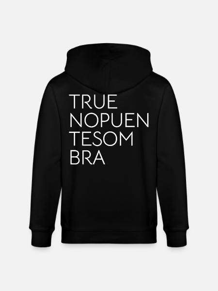 THUNDER SHADOW BRIDGE - Stanley/Stella CULTIVATOR Unisex Organic Hooded Jacket - black