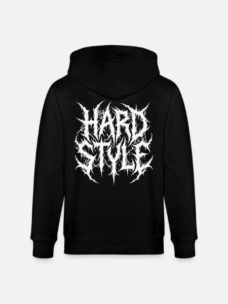 Hardstyle Underground - Stanley/Stella CULTIVATOR Unisex Organic Hooded Jacket - black