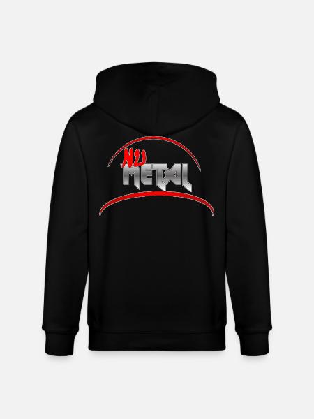Nu Metal Red Cap Edition - Stanley/Stella Unisex Bio-Kapuzenjacke CULTIVATOR - Schwarz