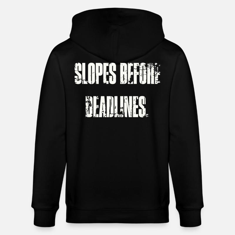 Pentes avant les dates limites - Veste à capuche bio CULTIVATOR Stanley/Stella Unisexe - noir