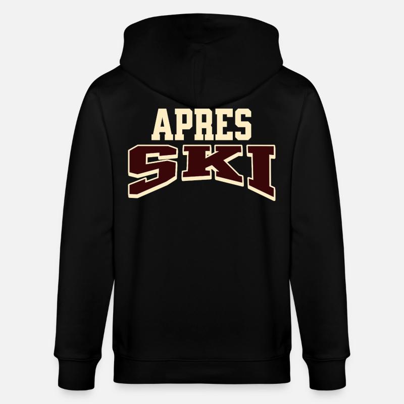 Apres Ski - Stanley/Stella Unisex Bio-Kapuzenjacke CULTIVATOR  - Schwarz