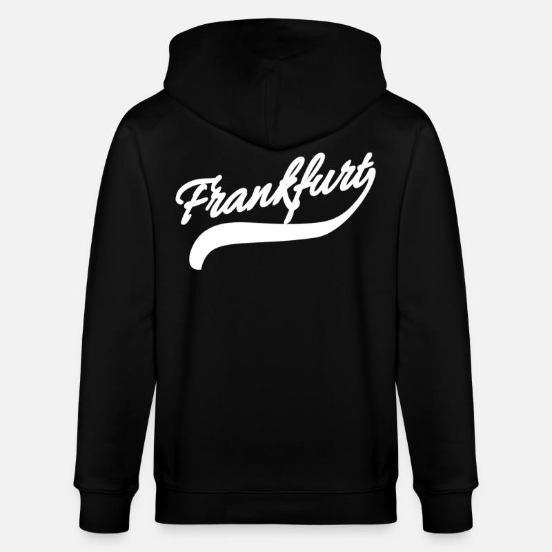 Francfort Rétro - Veste à capuche bio CULTIVATOR Stanley/Stella Unisexe - noir