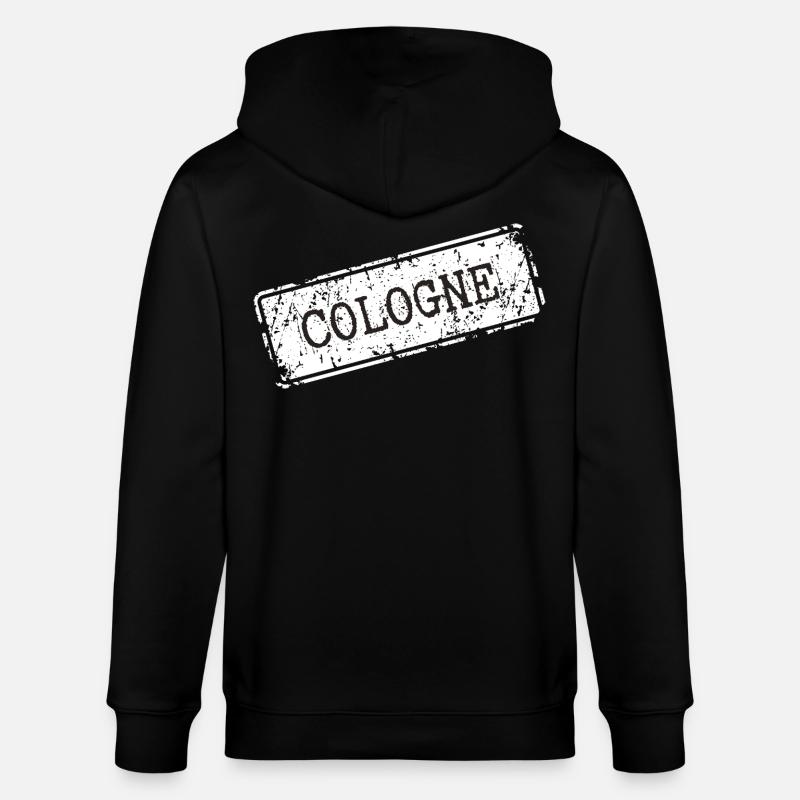Cologne - Stanley/Stella Unisex Bio-Kapuzenjacke CULTIVATOR  - Schwarz