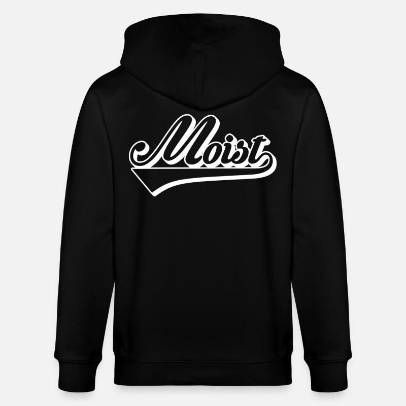 Mobiz Retro Script Logo - Veste à capuche bio CULTIVATOR Stanley/Stella Unisexe - noir