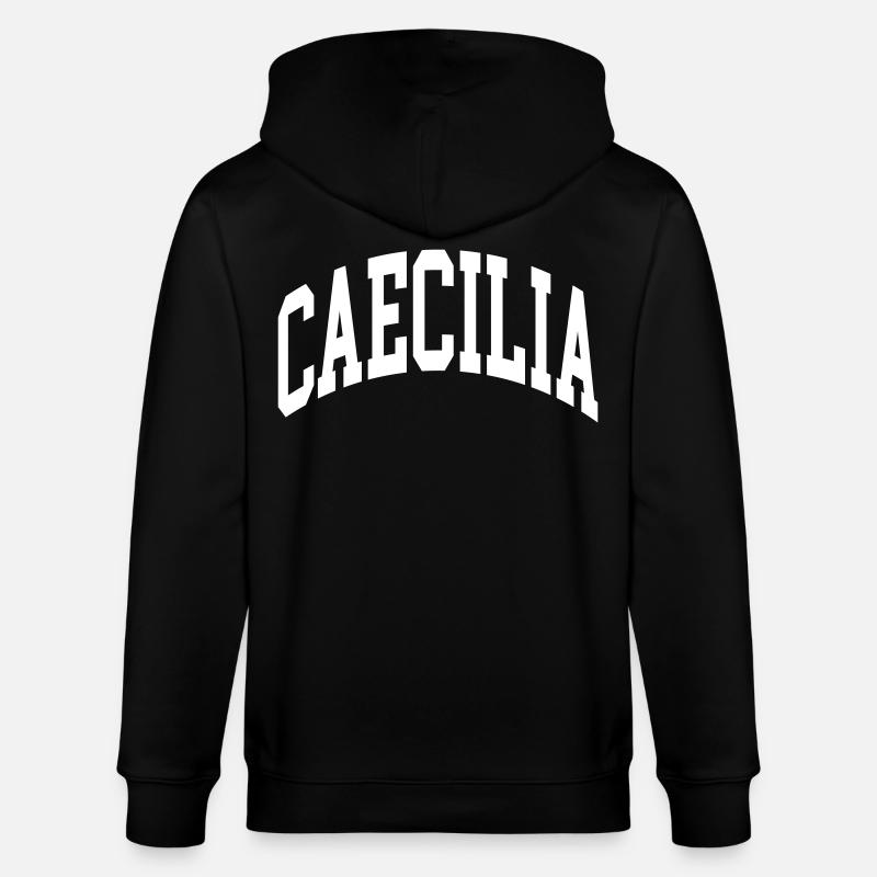 Caecilia - Stanley/Stella Unisex Bio-Kapuzenjacke CULTIVATOR  - Schwarz