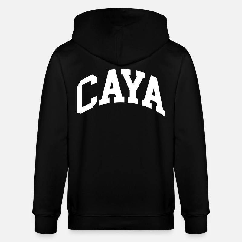 Caya - Stanley/Stella Unisex Bio-Kapuzenjacke CULTIVATOR  - Schwarz