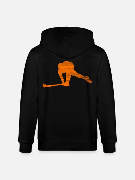 Hockey Pays-Bas - Veste à capuche bio CULTIVATOR Stanley/Stella Unisexe - noir