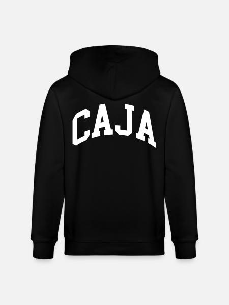 Caja - Stanley/Stella Unisex Bio-Kapuzenjacke CULTIVATOR - Schwarz