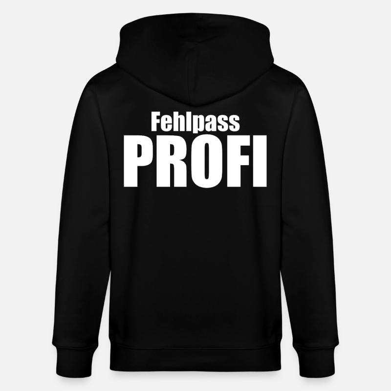 Fehlpass PROFI - Stanley/Stella Unisex Bio-Kapuzenjacke CULTIVATOR - Schwarz