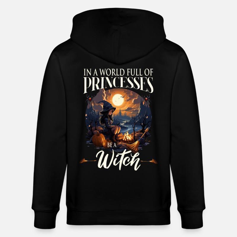 Witch - Stanley/Stella Unisex Bio-Kapuzenjacke CULTIVATOR  - Schwarz
