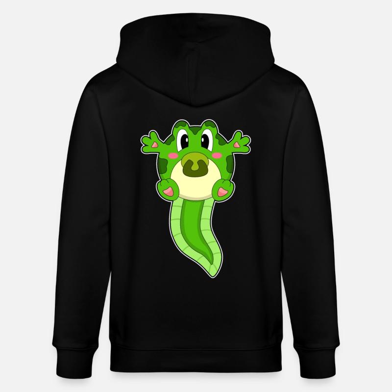 Frosch Baby Schnuller - Stanley/Stella Unisex Bio-Kapuzenjacke CULTIVATOR  - Schwarz