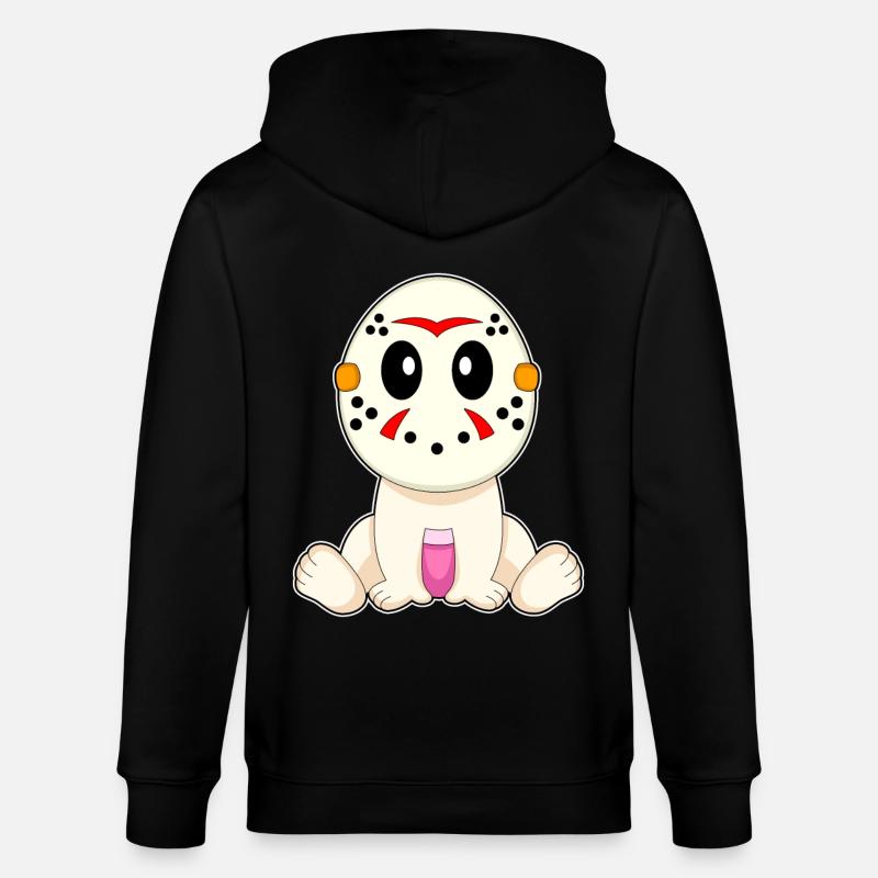 Bébé Halloween - Veste à capuche bio CULTIVATOR Stanley/Stella Unisexe - noir