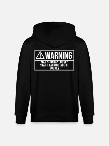 Hockey Hockey Hockey - Stanley/Stella økologisk unisex-hættejakke CULTIVATOR  - sort