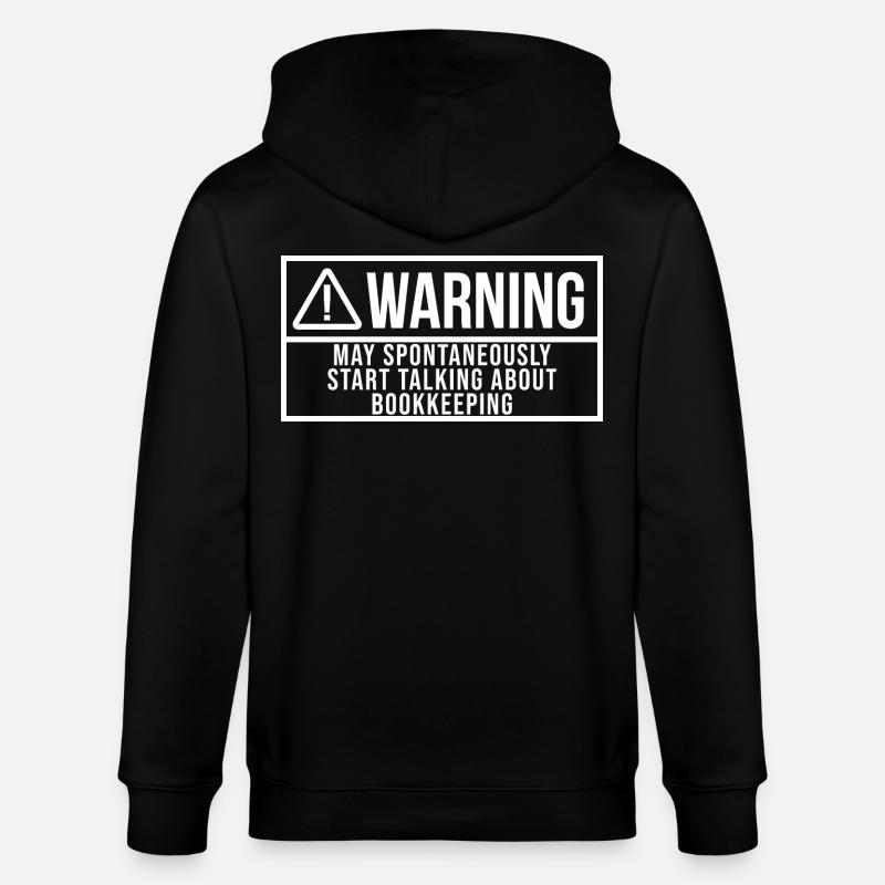 comptable - Veste à capuche bio CULTIVATOR Stanley/Stella Unisexe - noir