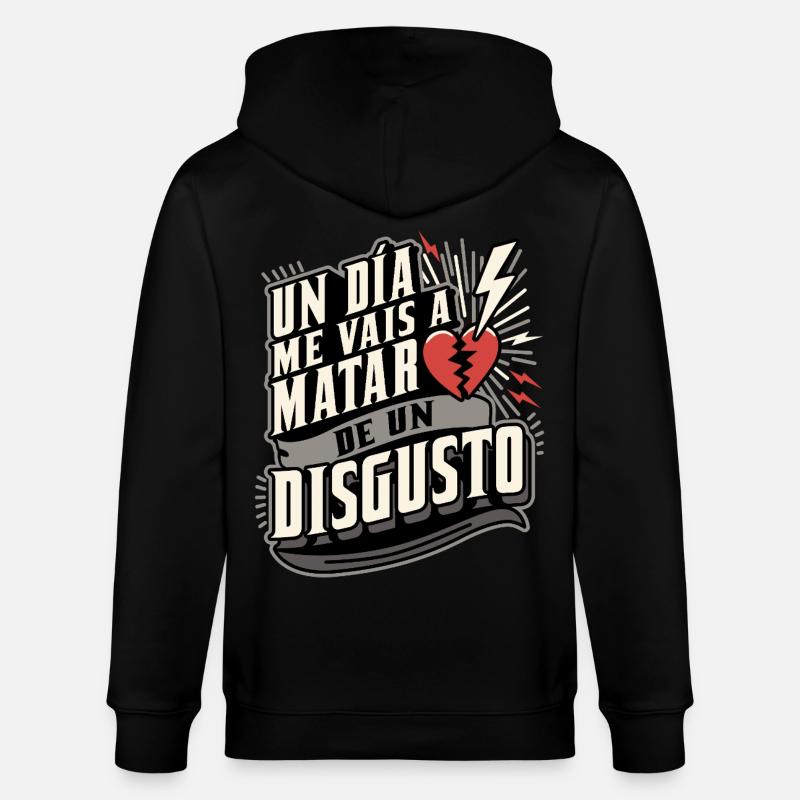 Was für ein Ekel - Stanley/Stella Unisex Bio-Kapuzenjacke CULTIVATOR - Schwarz