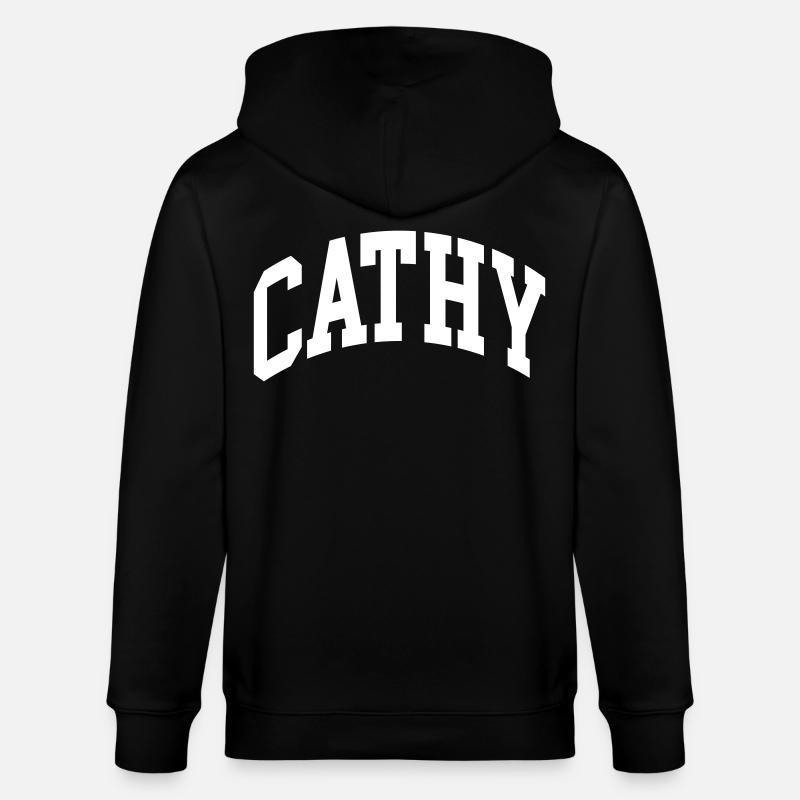 Cathy - Stanley/Stella Unisex Bio-Kapuzenjacke CULTIVATOR  - Schwarz