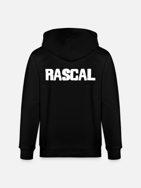 Rascál Bold Vintage Logo Design - Felpa con cappuccio ecologica unisex CULTIVATOR di Stanley/Stella - nero