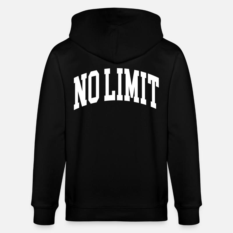 No Limit - Stanley/Stella Unisex Bio-Kapuzenjacke CULTIVATOR  - Schwarz