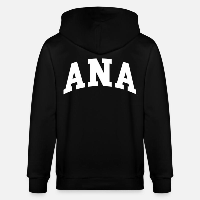 Ana - Stanley/Stella Unisex Bio-Kapuzenjacke CULTIVATOR - Schwarz