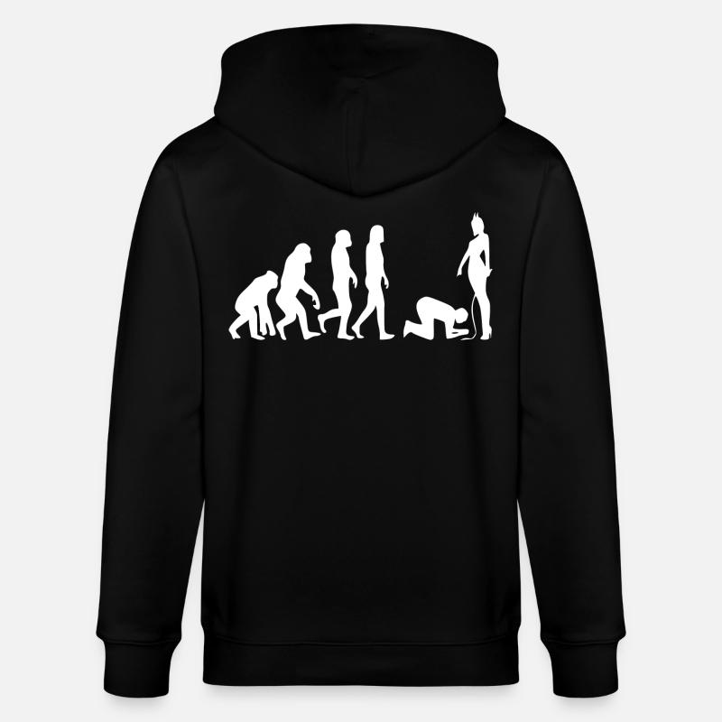 Homme évolution - Veste à capuche bio CULTIVATOR Stanley/Stella Unisexe - noir