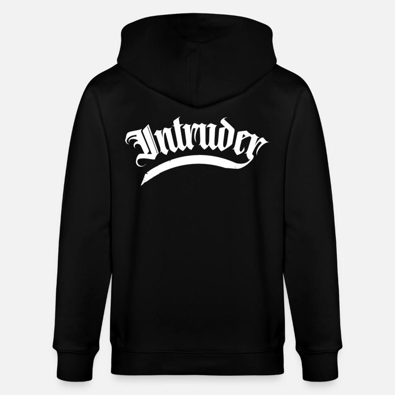 intruder hacker eindringling clan sticker computer - Stanley/Stella Unisex Bio-Kapuzenjacke CULTIVATOR  - Schwarz